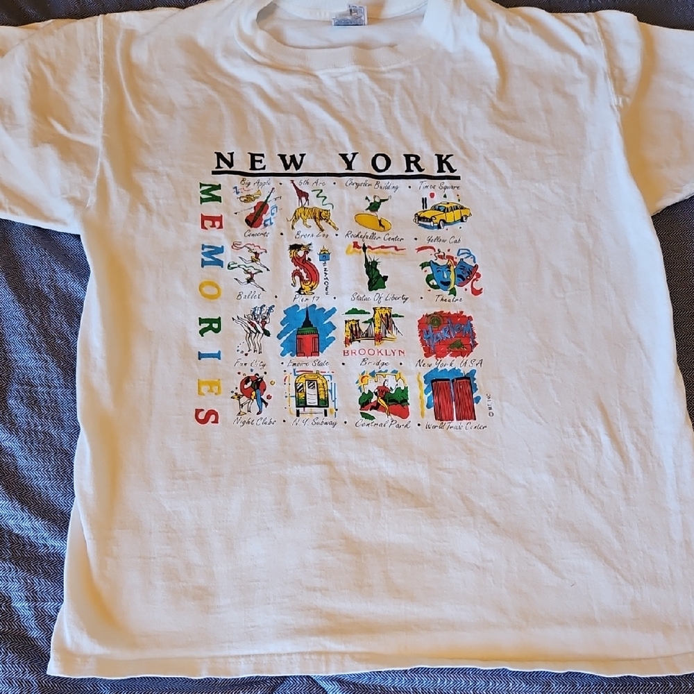 New York White Tshirt
